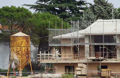 Un palazzo in costruzione