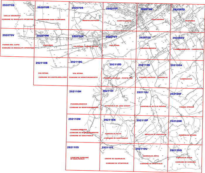 Cartografia Sud-Ovest