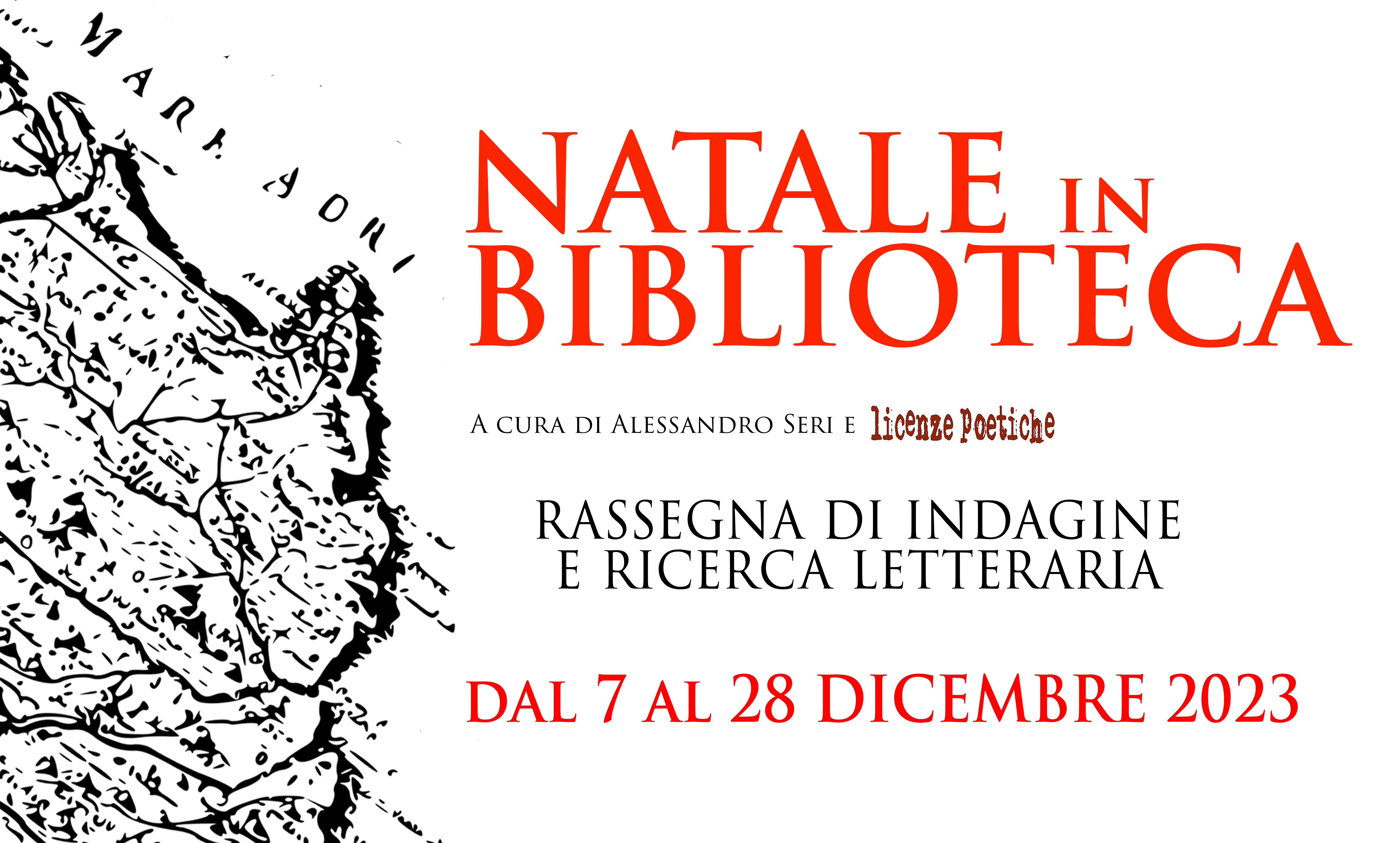 Natale in Biblioteca locandina 2023 Jesi